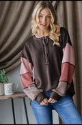 Chocolate Waffle Knit