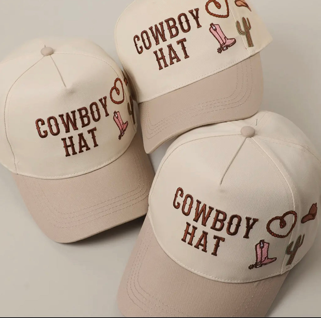 Cowboy Hat Cutie Cap