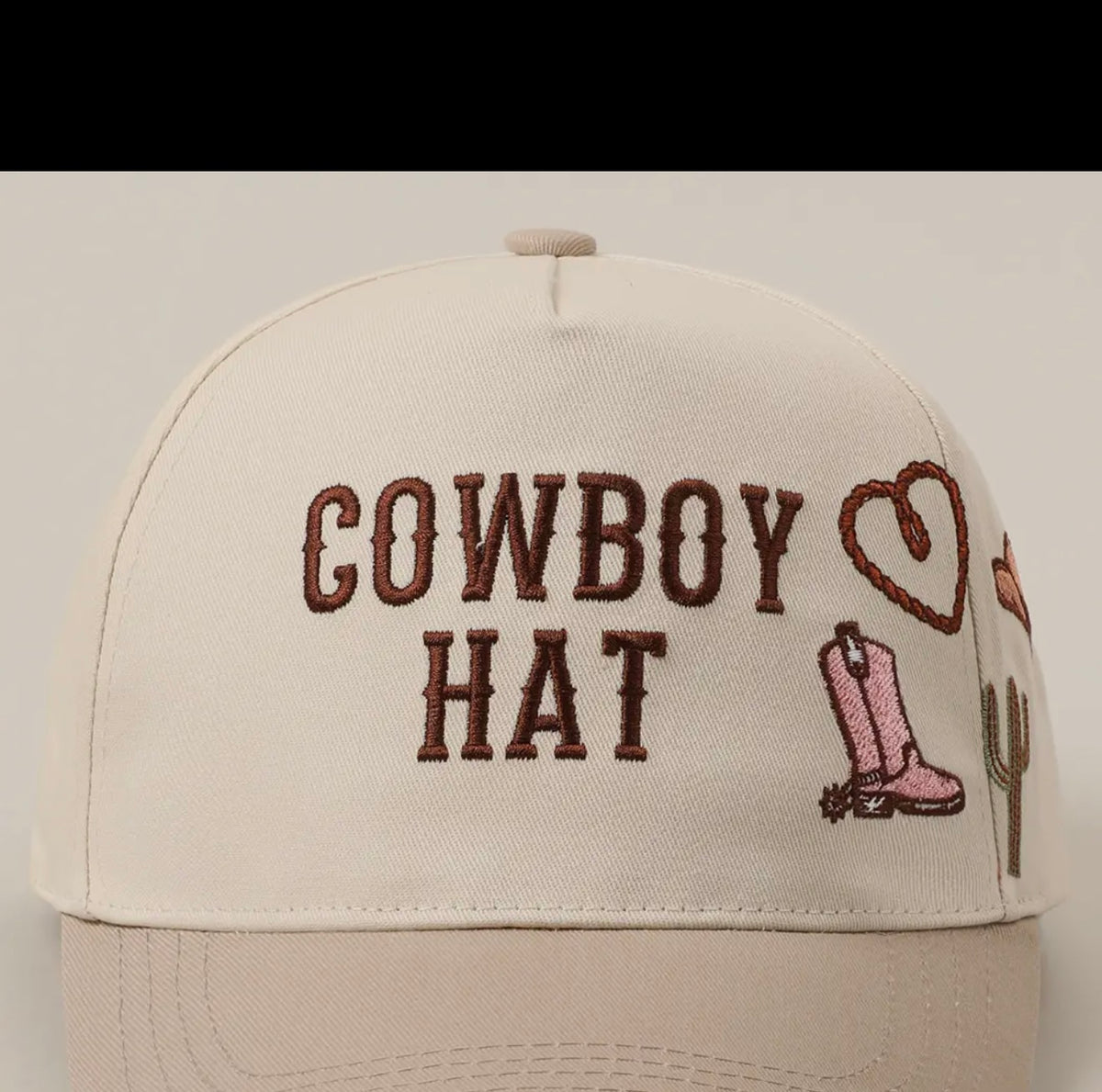 Cowboy Hat Cutie Cap